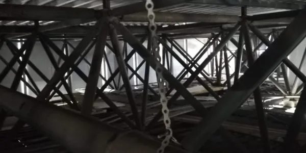 Замена водосточной системы на пункте взымания платы — фото 7